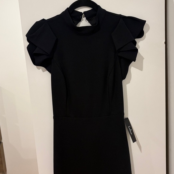 Lulus Stylish Splendor Backless Ruffle Bodycon Midi Dress - Picture 6 of 12